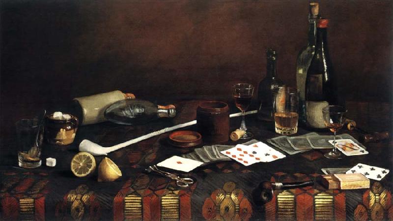 Hirst, Claude Raguet A Gentleman-s Table Sweden oil painting art